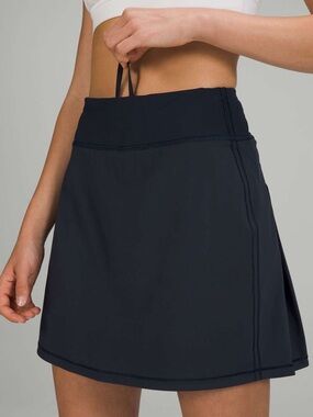 Lululemon Pace Rival Mid-Rise Skirt *Extra Long True Navy